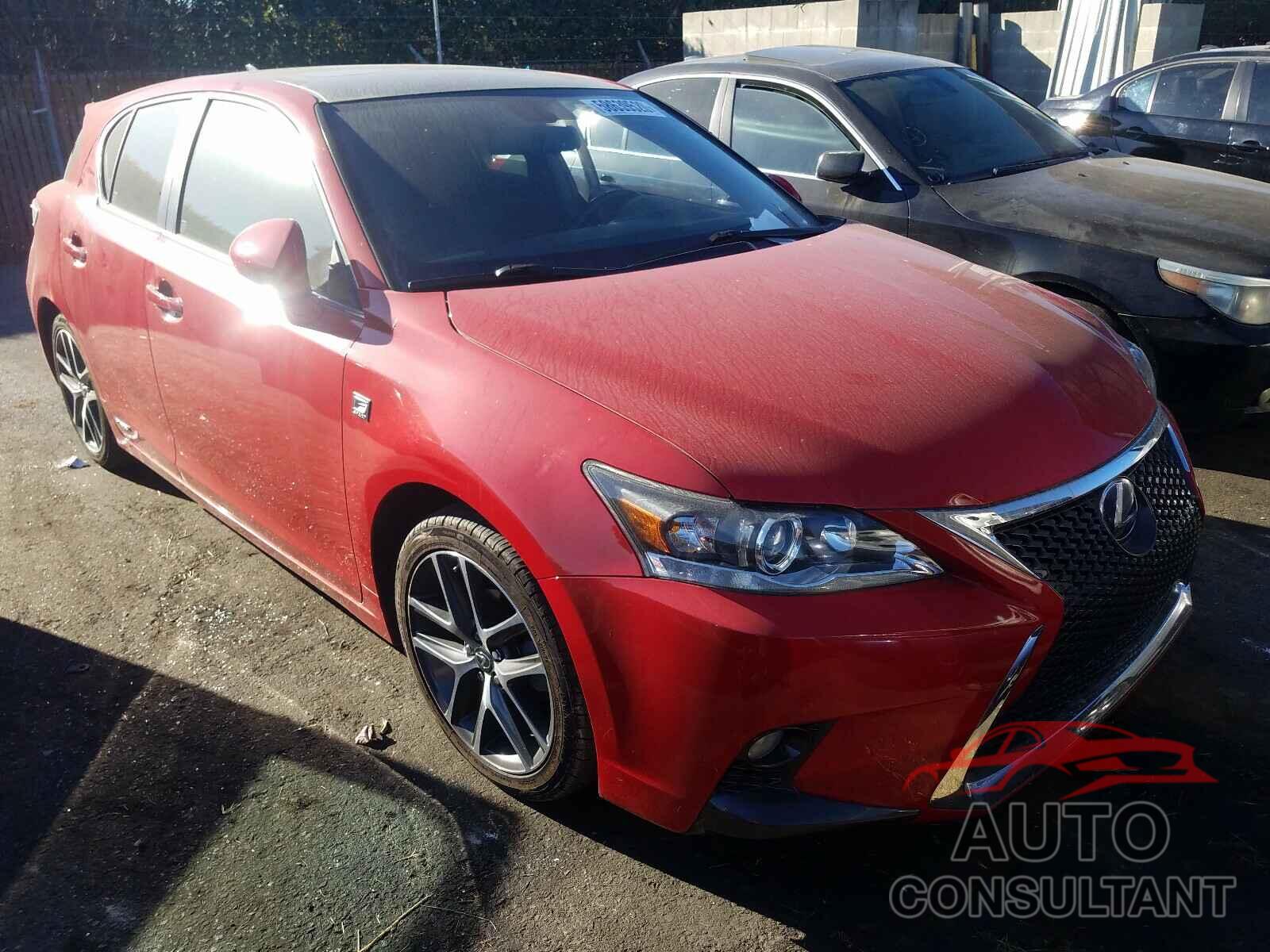 LEXUS CT 200 2016 - JTHKD5BH7G2269851