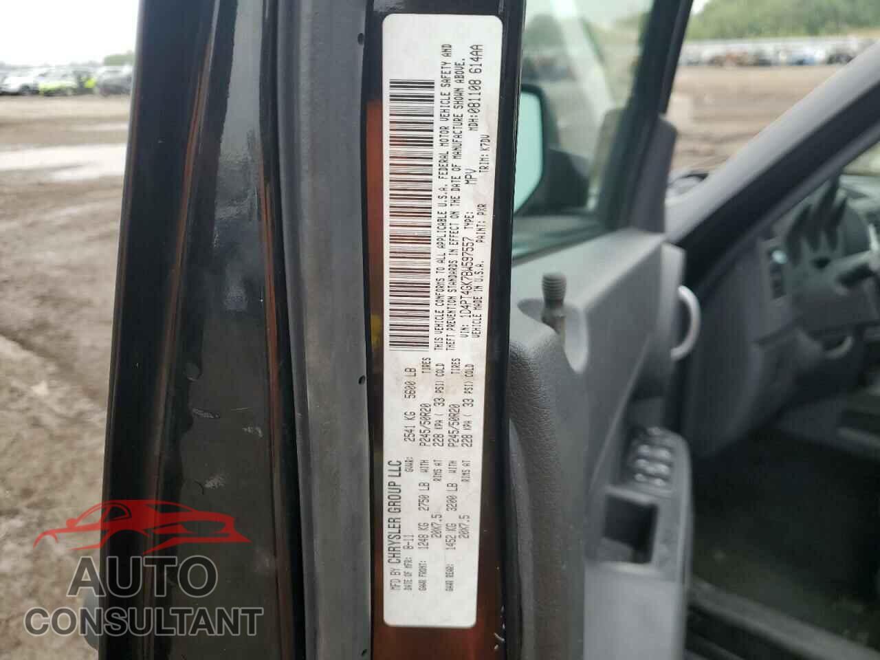 DODGE NITRO 2011 - 1D4PT4GK7BW597557