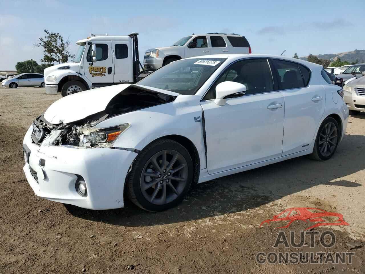 LEXUS CT 200 2013 - JTHKD5BH4D2142535