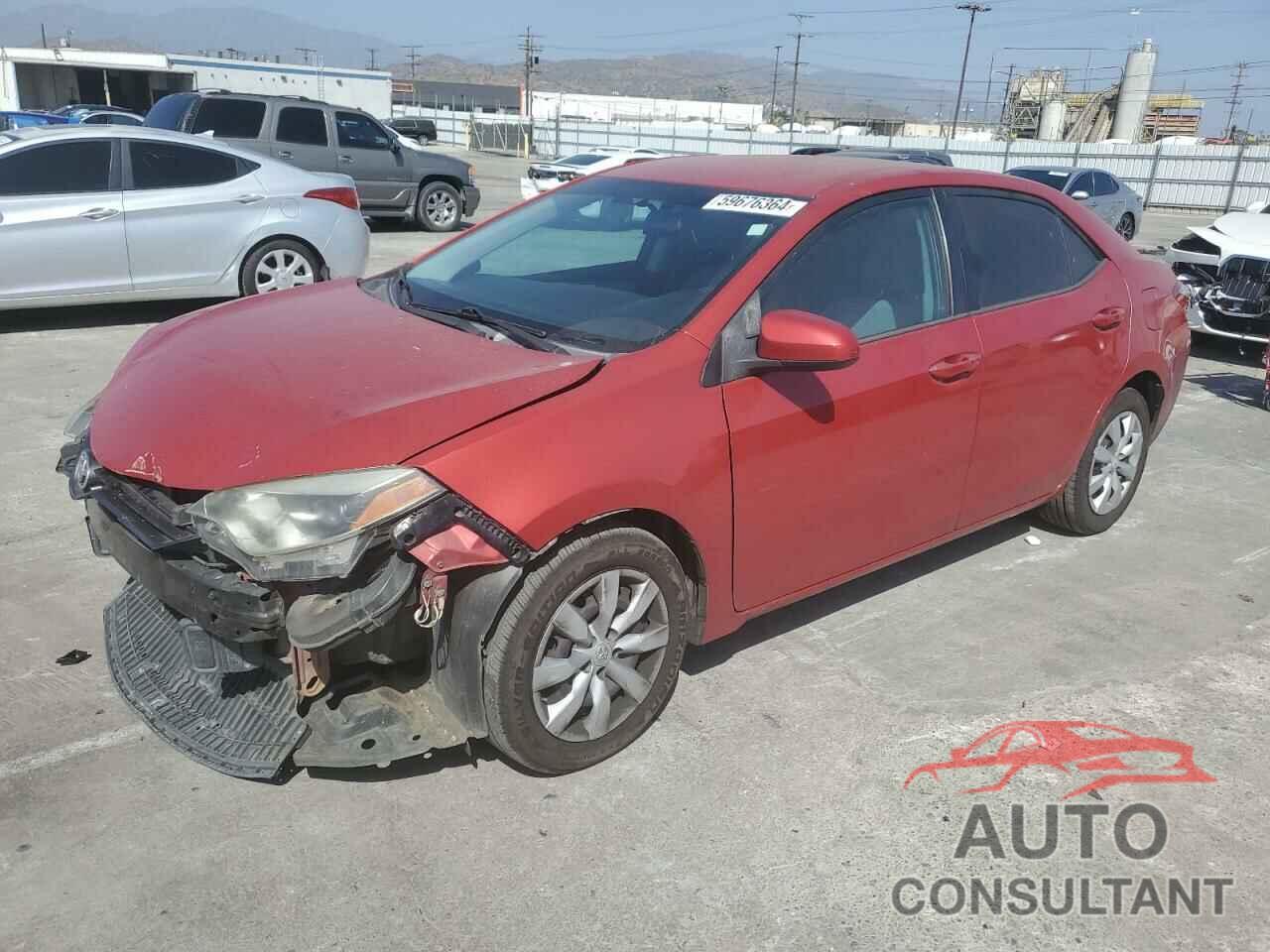 TOYOTA COROLLA 2016 - 5YFBURHE0GP471342