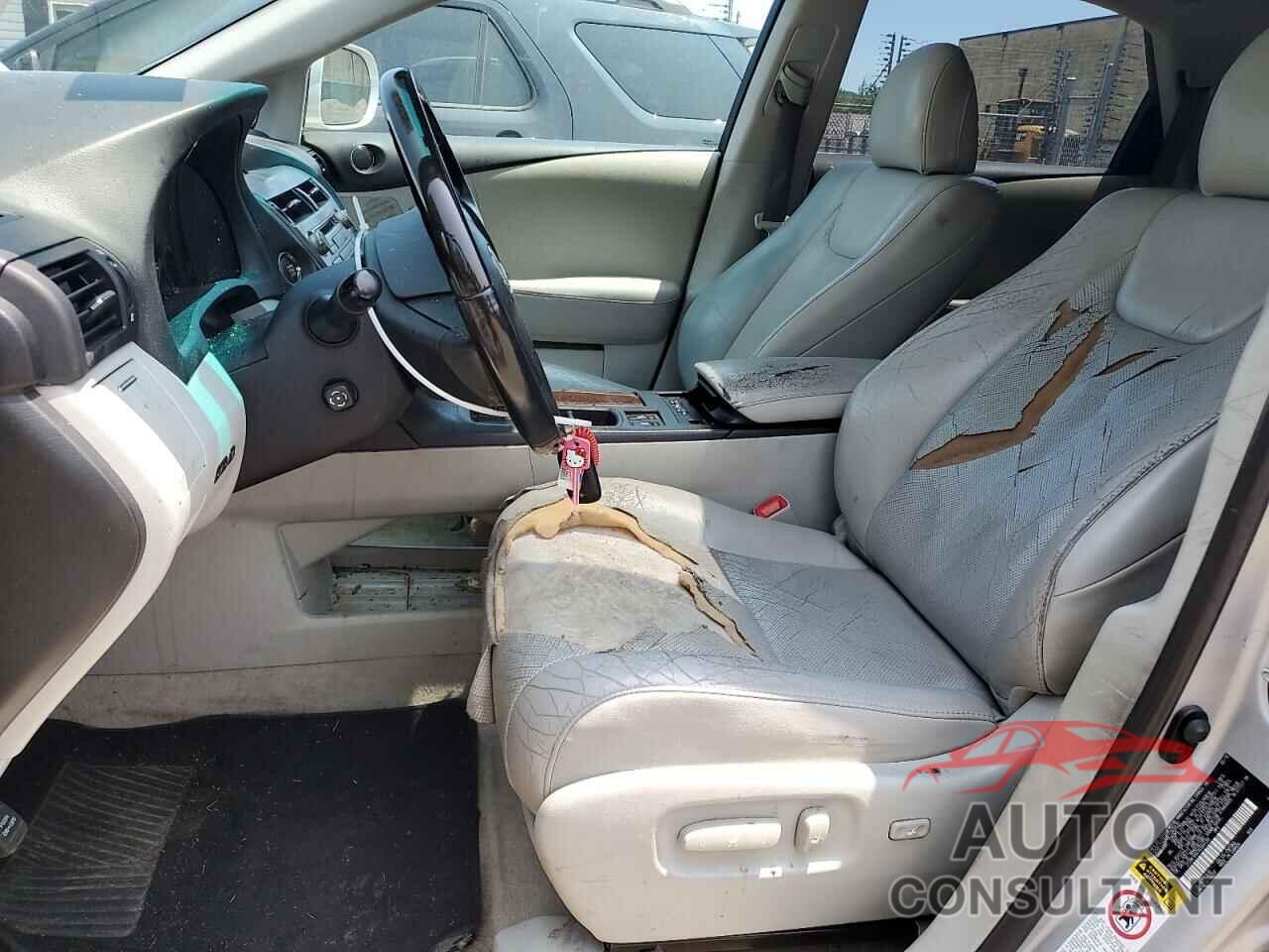 LEXUS RX350 2010 - 2T2BK1BA7AC064599