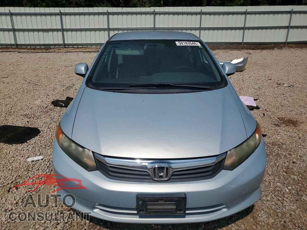 HONDA CIVIC 2012 - 2HGFB2F53CH542004