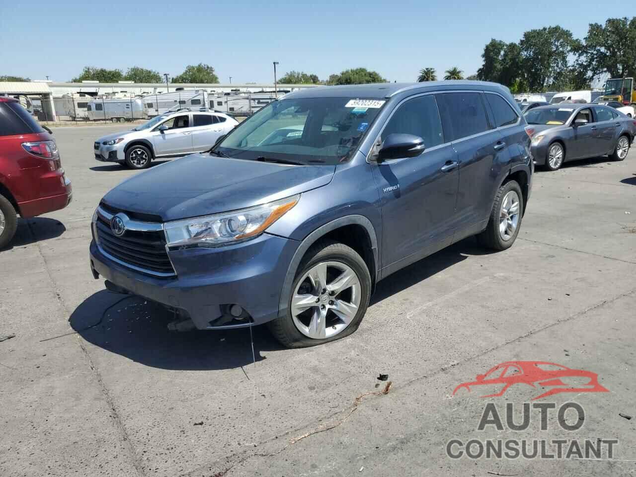 TOYOTA HIGHLANDER 2015 - 5TDDCRFHXFS011121