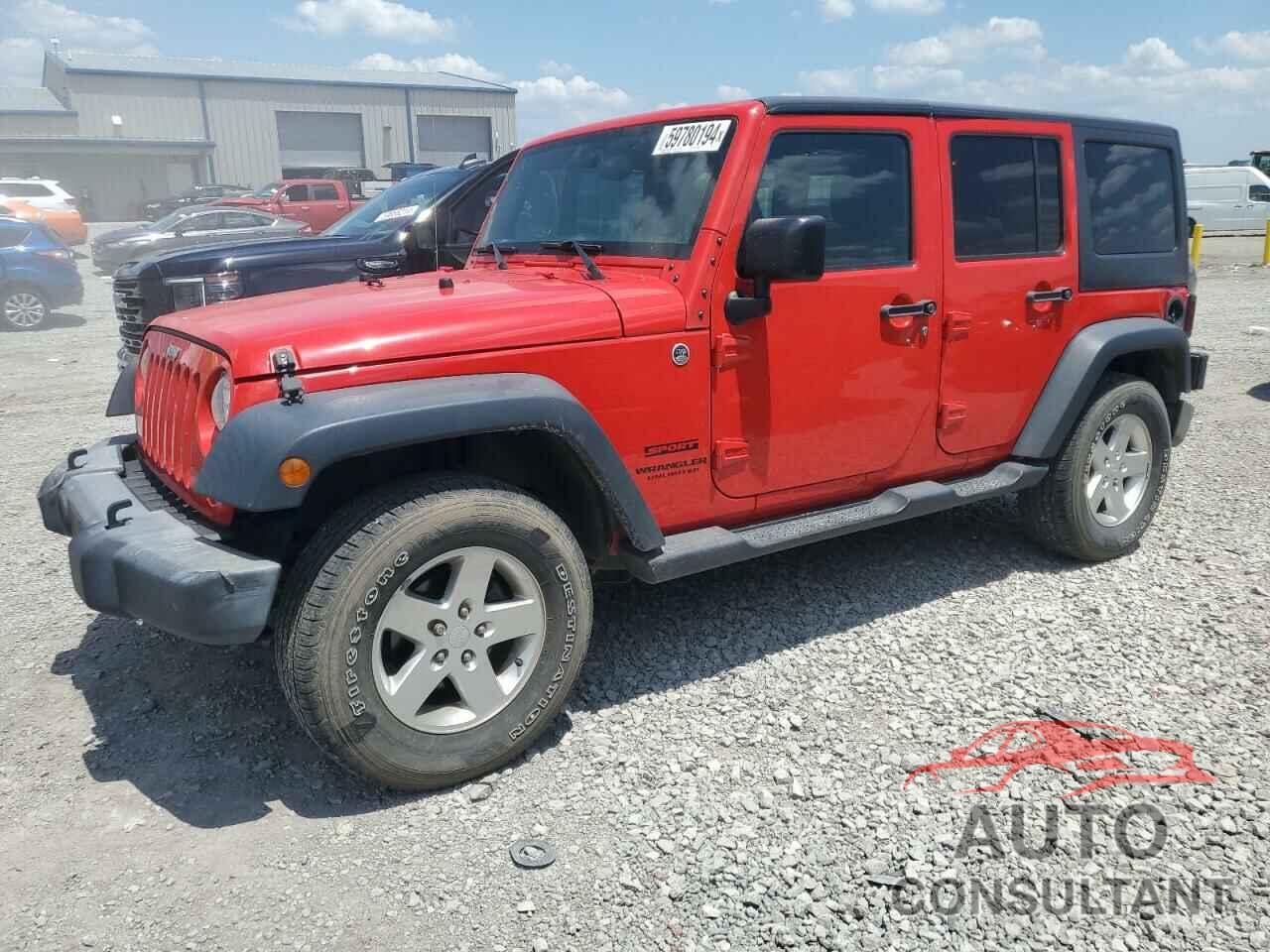 JEEP WRANGLER 2016 - 1C4BJWDG7GL347771