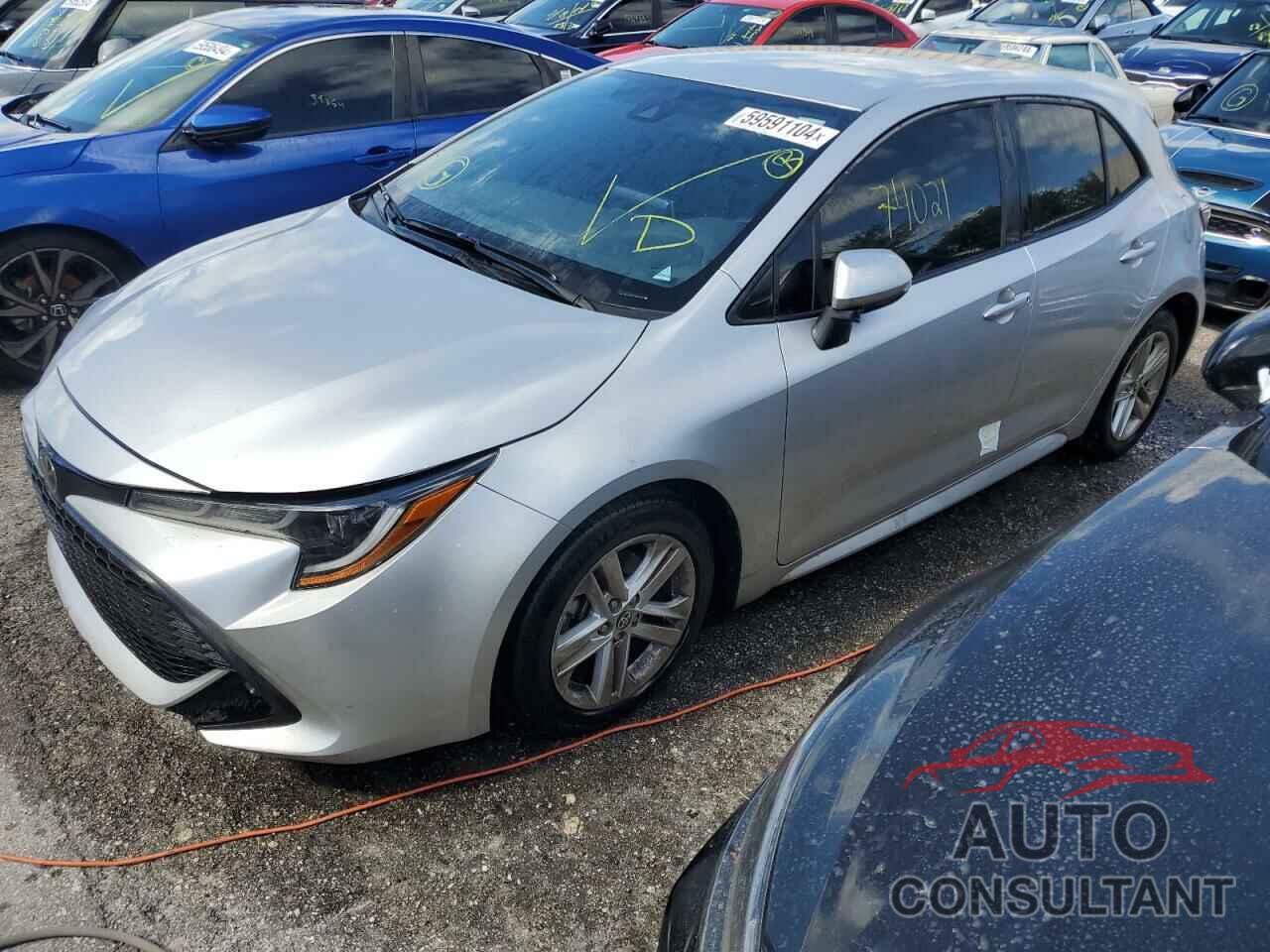 TOYOTA COROLLA 2019 - JTNK4RBE7K3042687