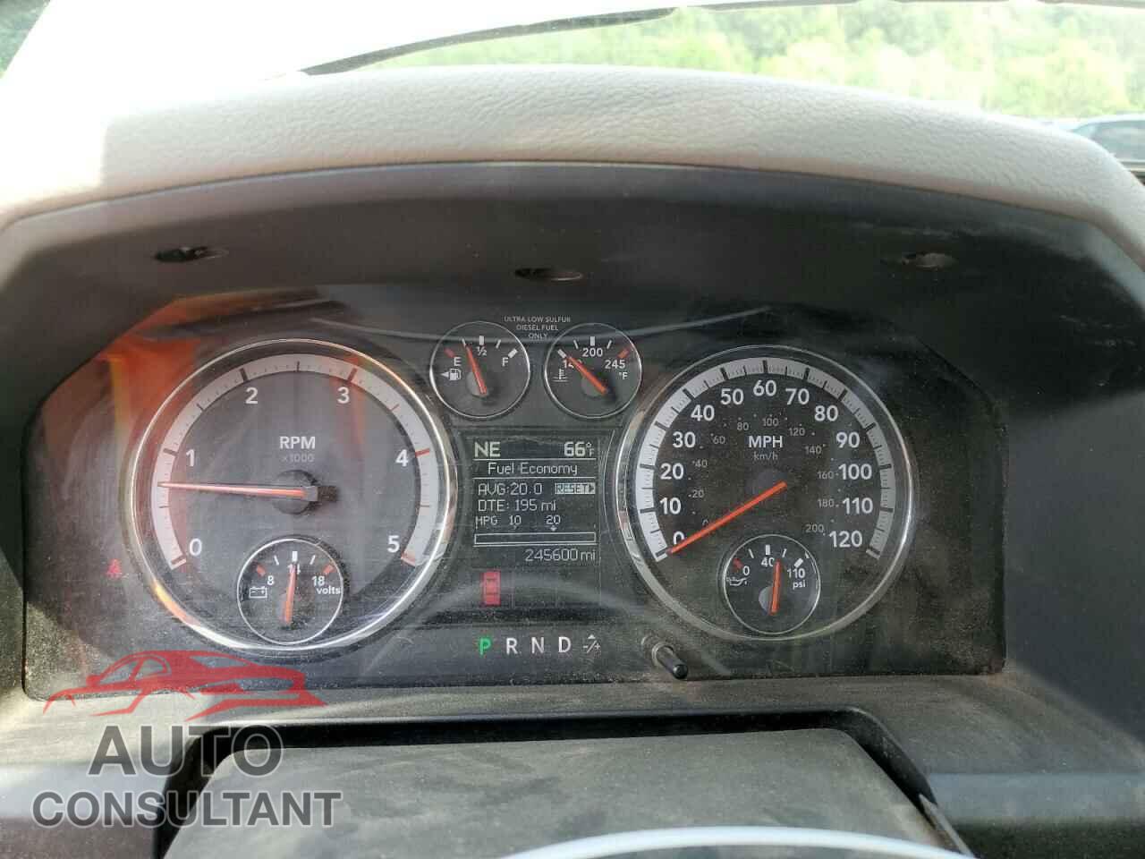 DODGE RAM 2500 2012 - 3C6LD5BL9CG128881