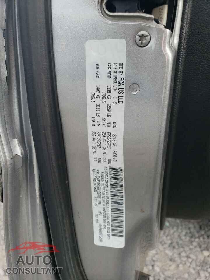 DODGE CARAVAN 2016 - 2C4RDGBG3GR126416