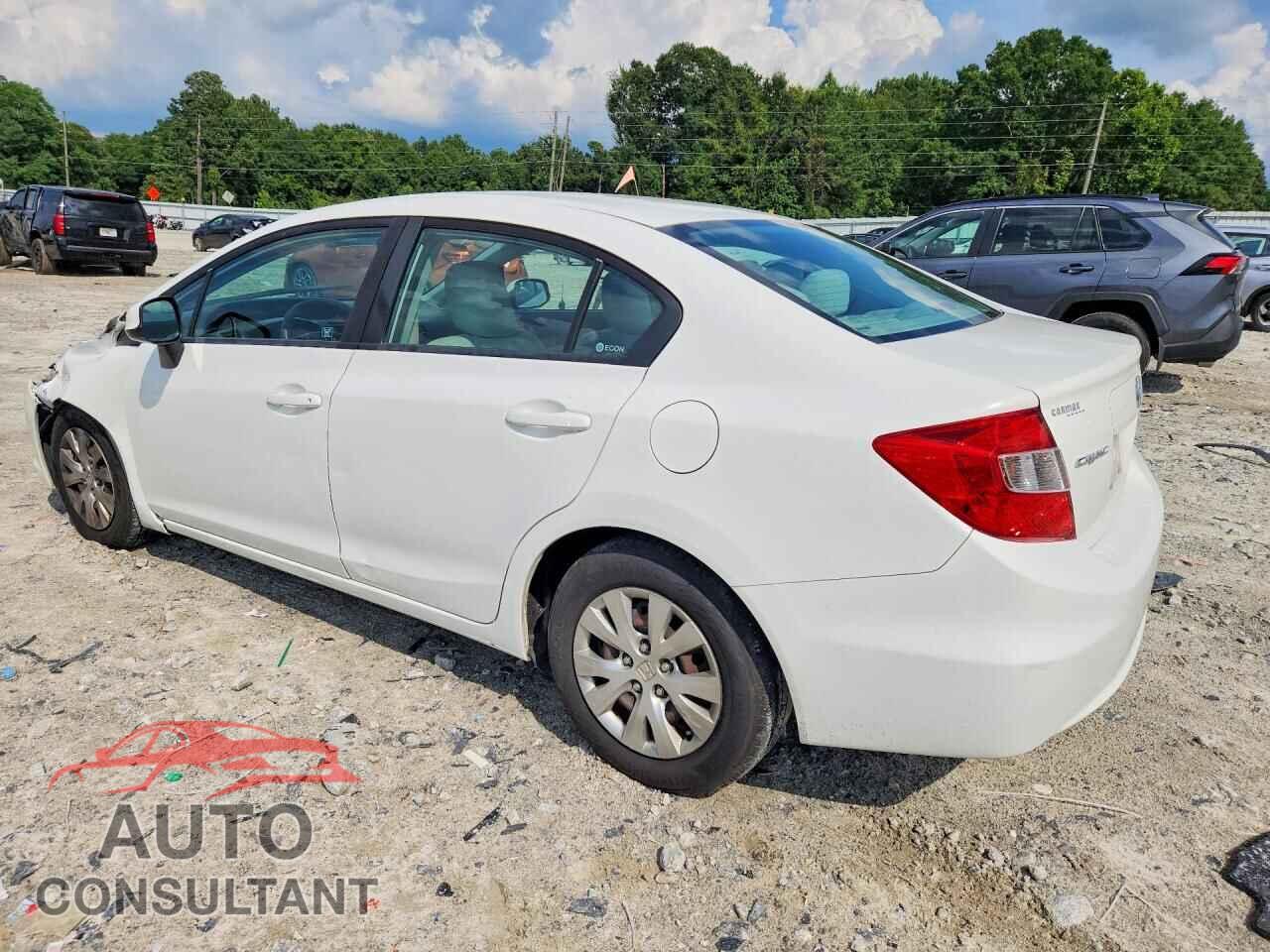 HONDA CIVIC 2012 - 2HGFB2F54CH581331