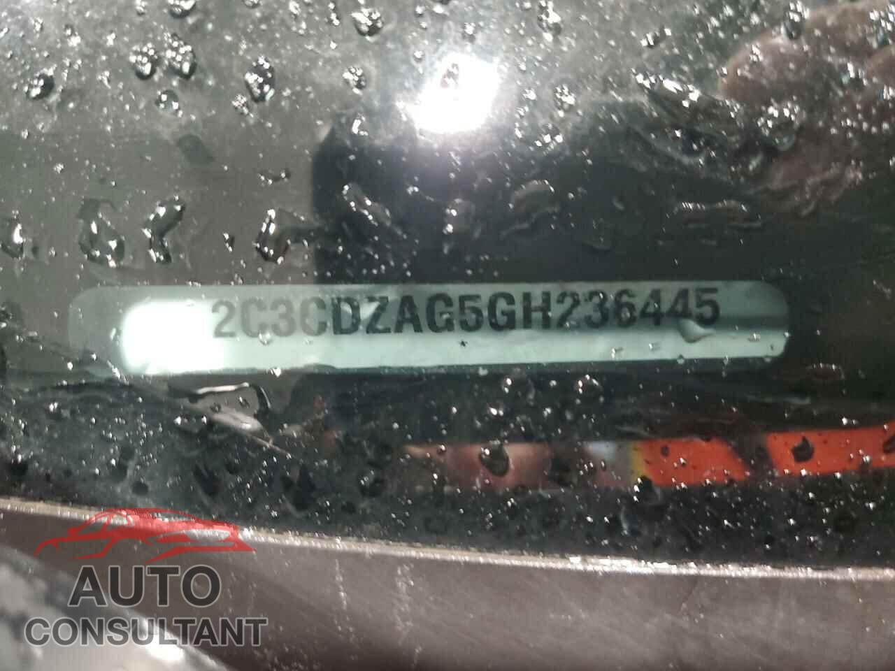 DODGE CHALLENGER 2016 - 2C3CDZAG5GH236445