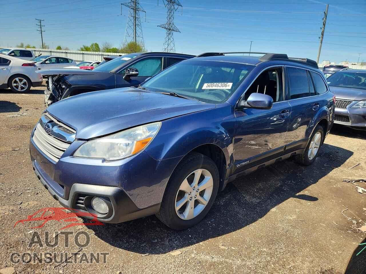 SUBARU OUTBACK 2014 - 4S4BRCDC3E3242805
