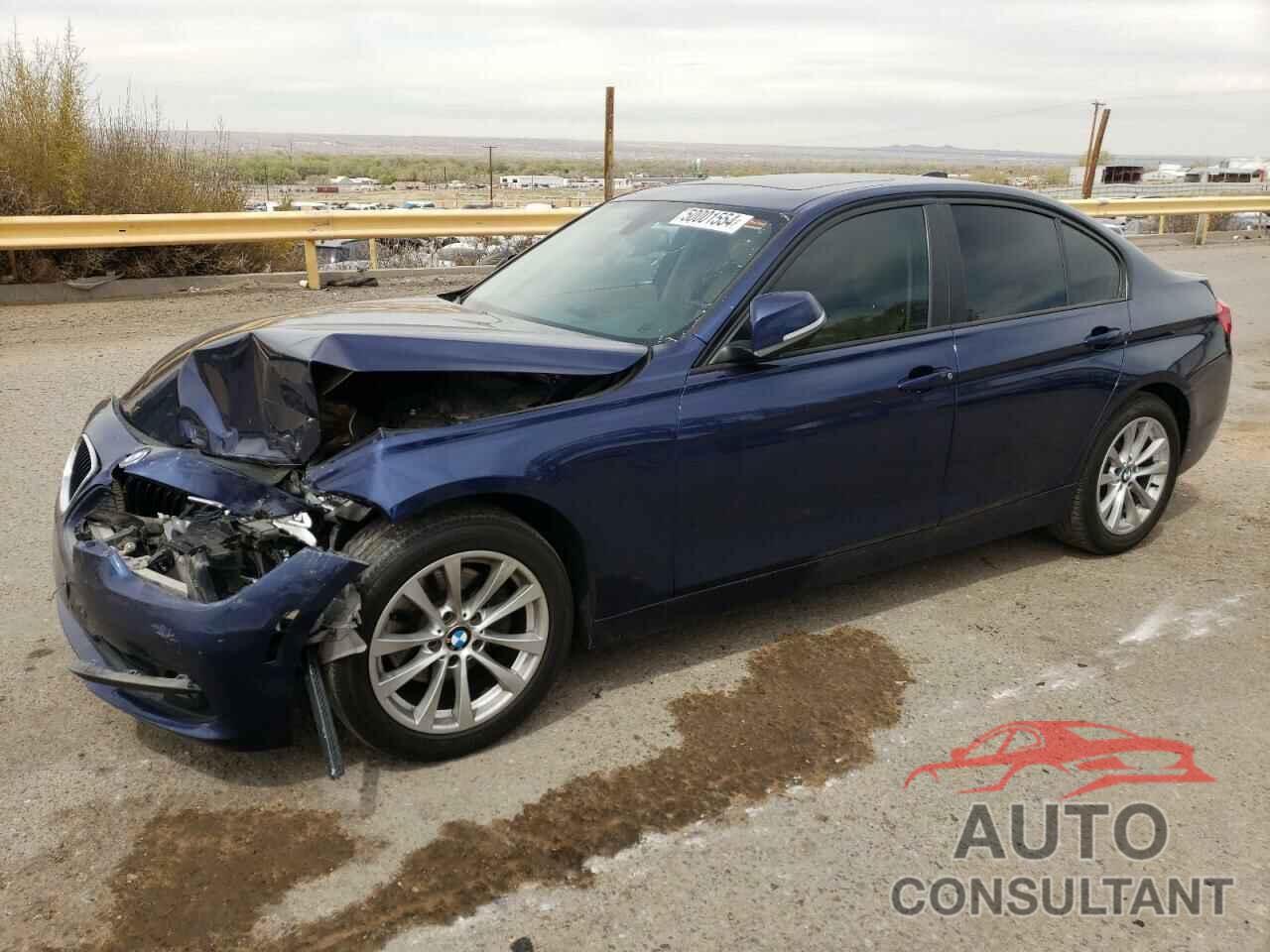 BMW 3 SERIES 2016 - WBA8E1G57GNT36654