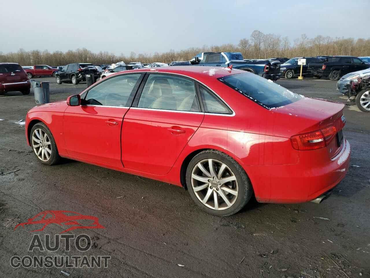 AUDI A4 2013 - WAUEFAFL2DN050061