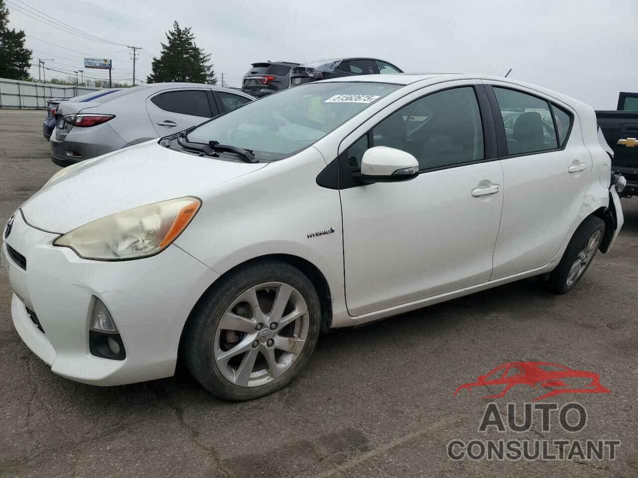 TOYOTA PRIUS 2012 - JTDKDTB31C1000299