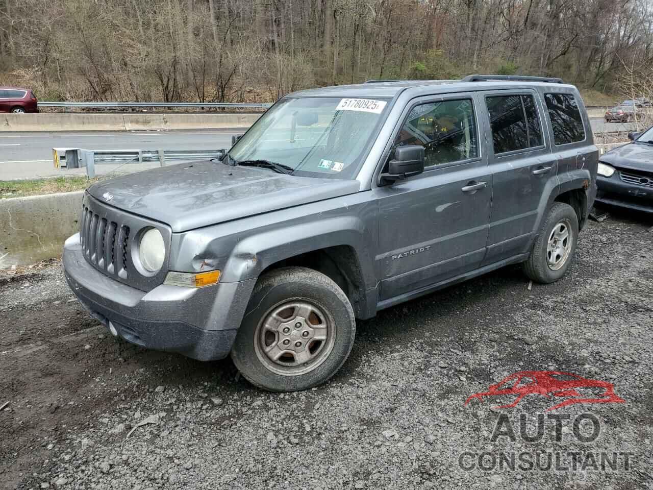 JEEP PATRIOT 2012 - 1C4NJPBA1CD579806