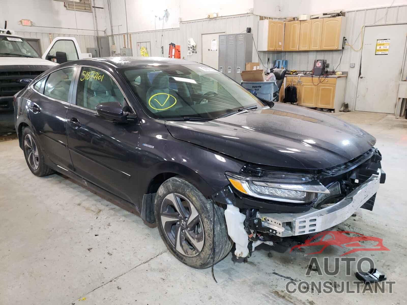 HONDA INSIGHT 2019 - 19XZE4F58KE022440