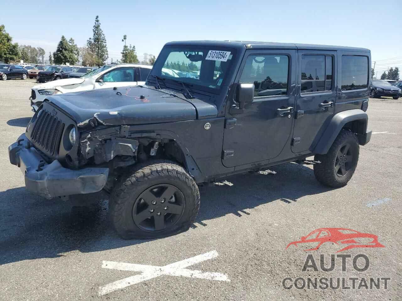 JEEP WRANGLER 2017 - 1C4BJWDG2HL664228