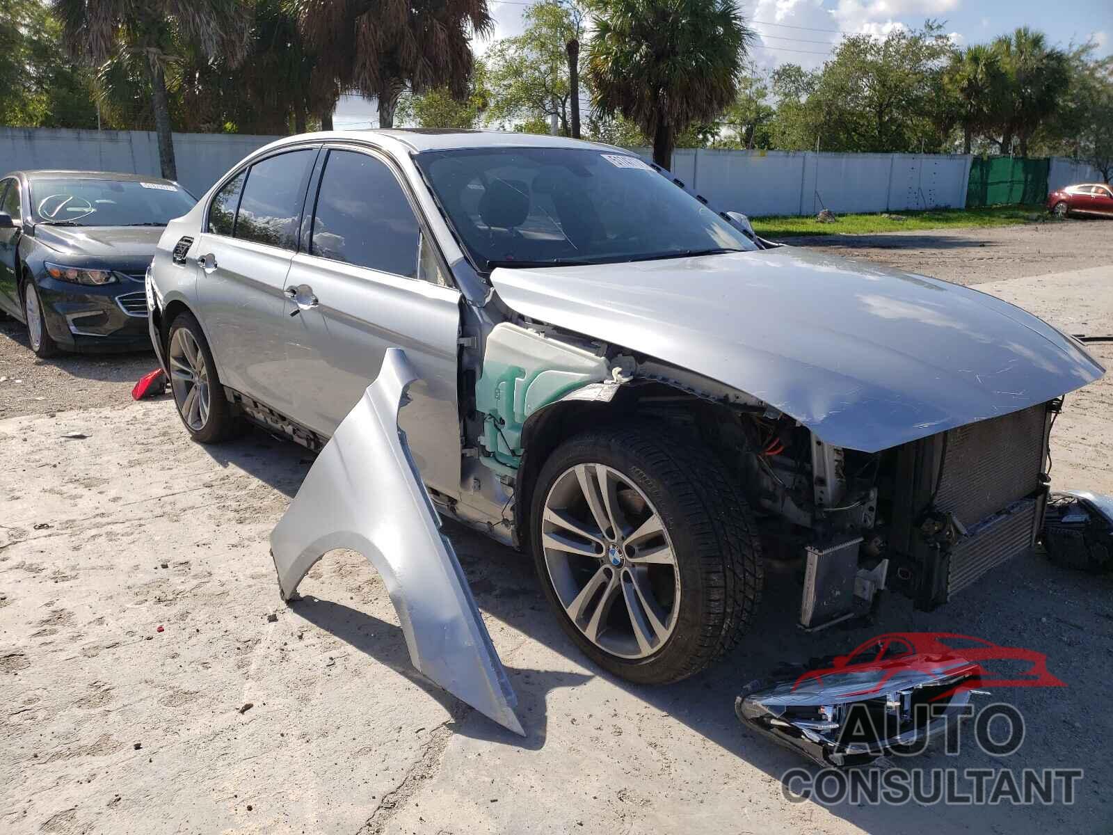 BMW 3 SERIES 2016 - WBA8E9G58GNT44230