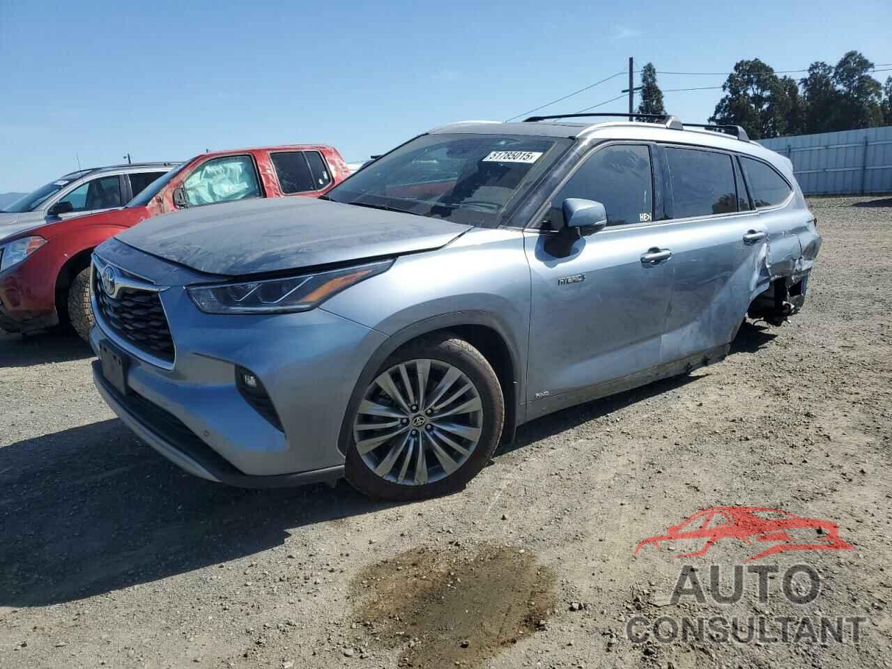 TOYOTA HIGHLANDER 2021 - 5TDEBRCH0MS065925
