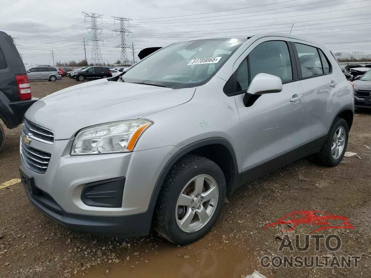 CHEVROLET TRAX 2016 - 3GNCJNSB1GL238157