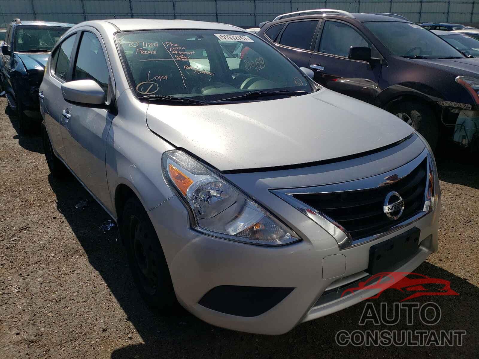 NISSAN VERSA 2016 - 3N1CN7APXGL852603
