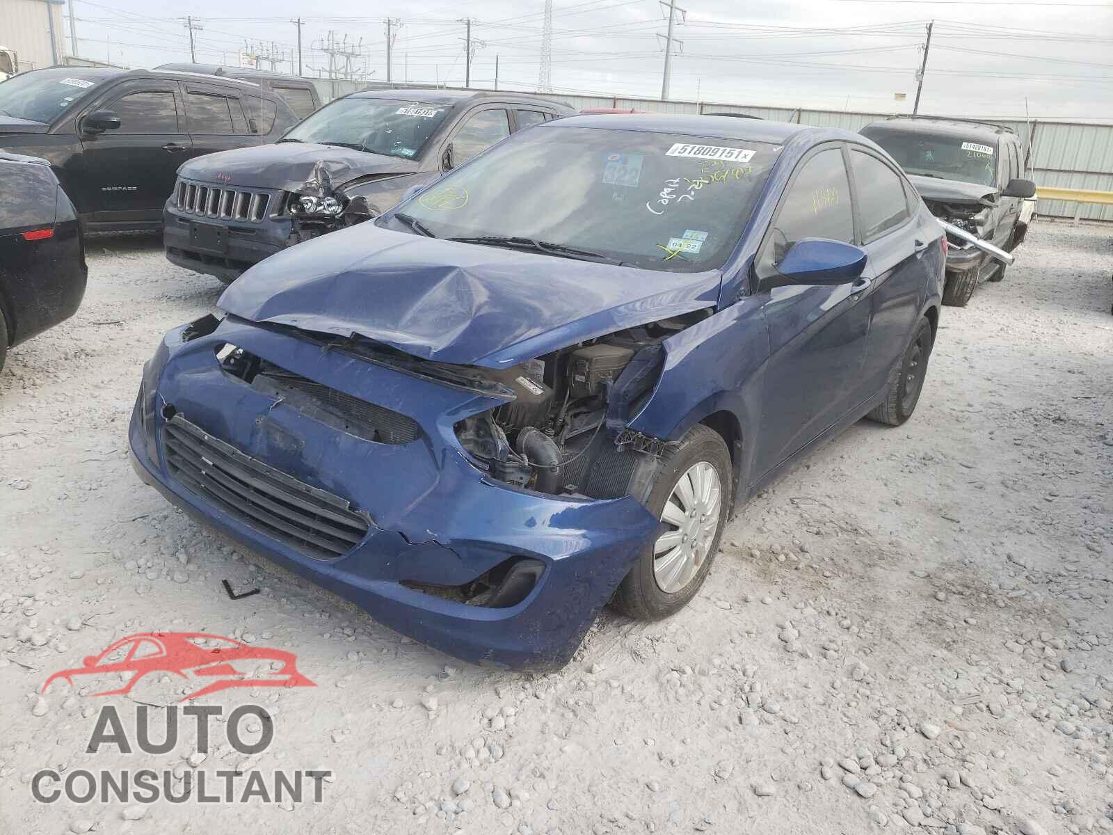 HYUNDAI ACCENT 2017 - KMHCT4AE2HU306784