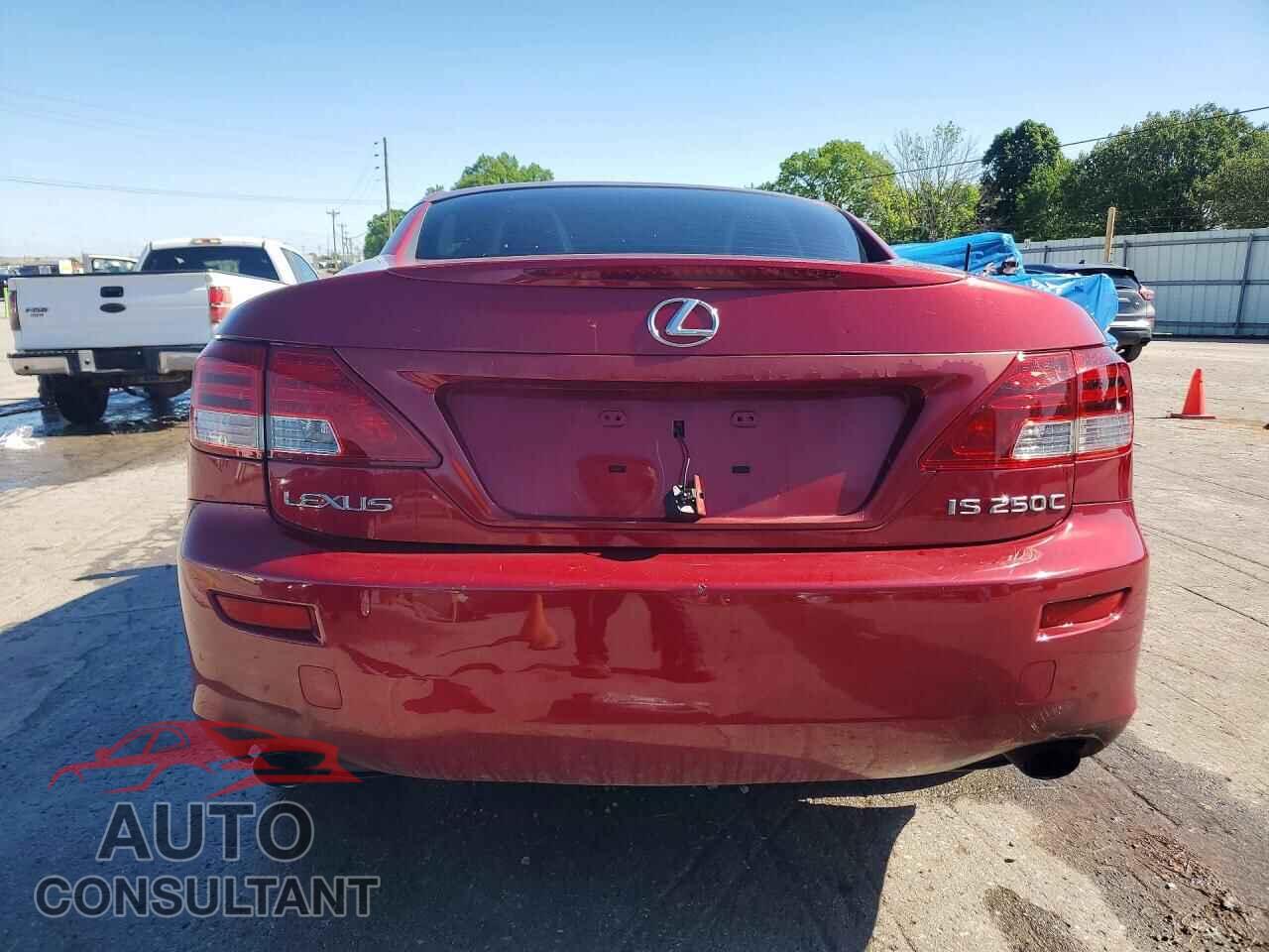 LEXUS IS 2010 - JTHFF2C26A2502792