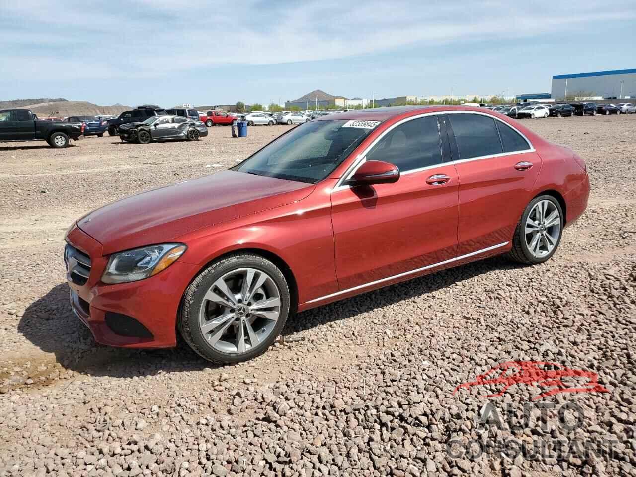 MERCEDES-BENZ C-CLASS 2018 - 55SWF4JB0JU252896