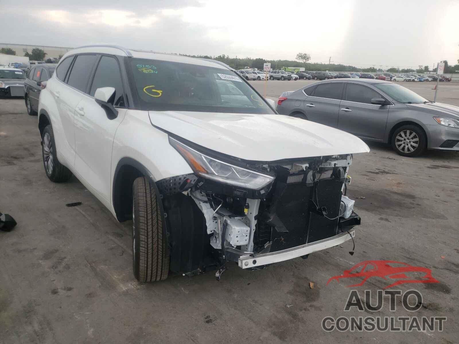 TOYOTA HIGHLANDER 2021 - 5TDFZRAH3MS048345