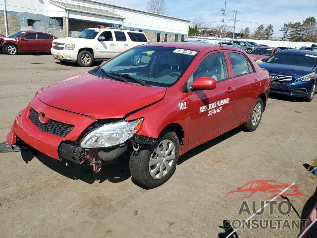 TOYOTA COROLLA 2010 - JTDBU4EE3AJ078843