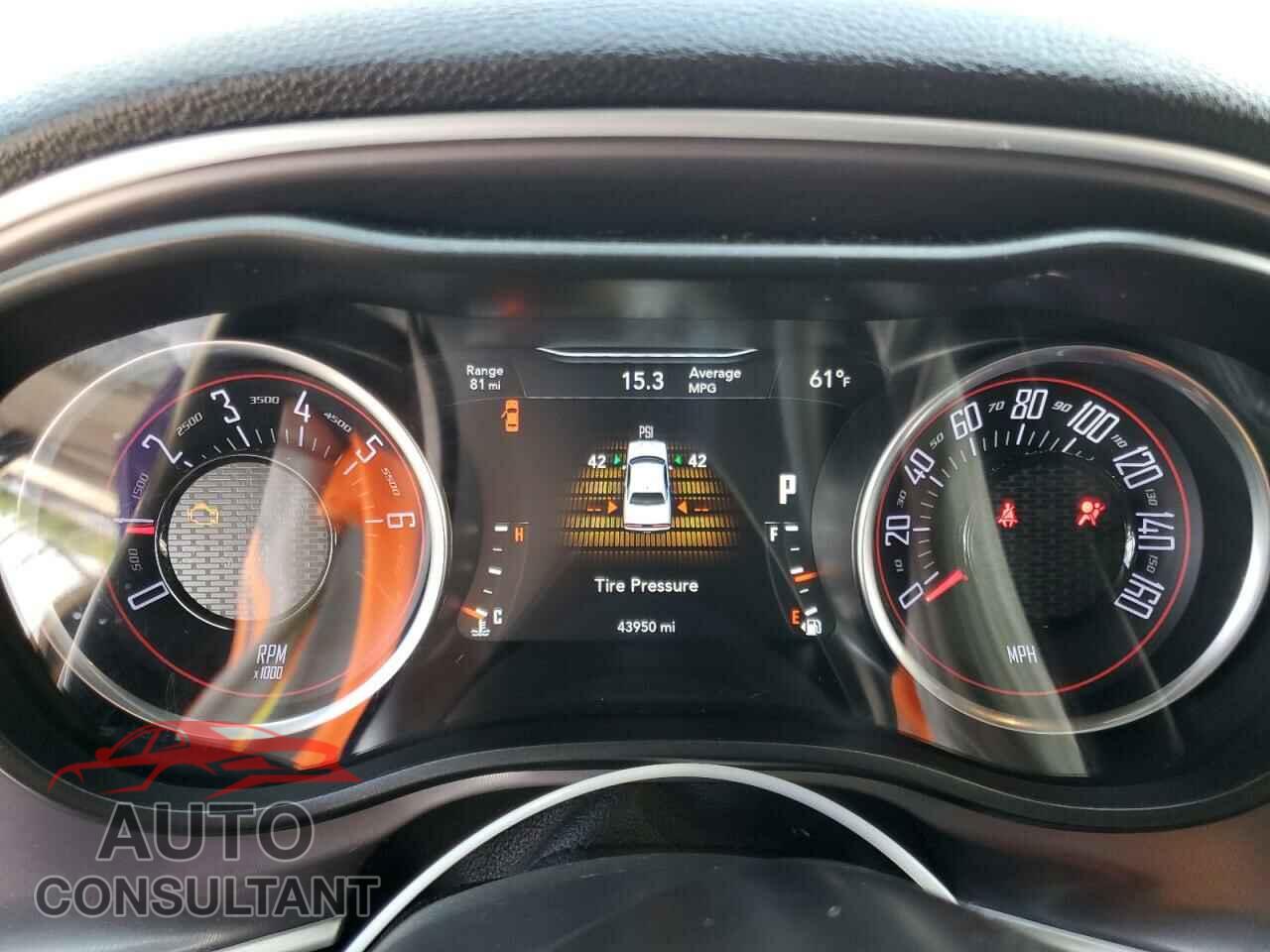 DODGE CHALLENGER 2019 - 2C3CDZAG8KH731537