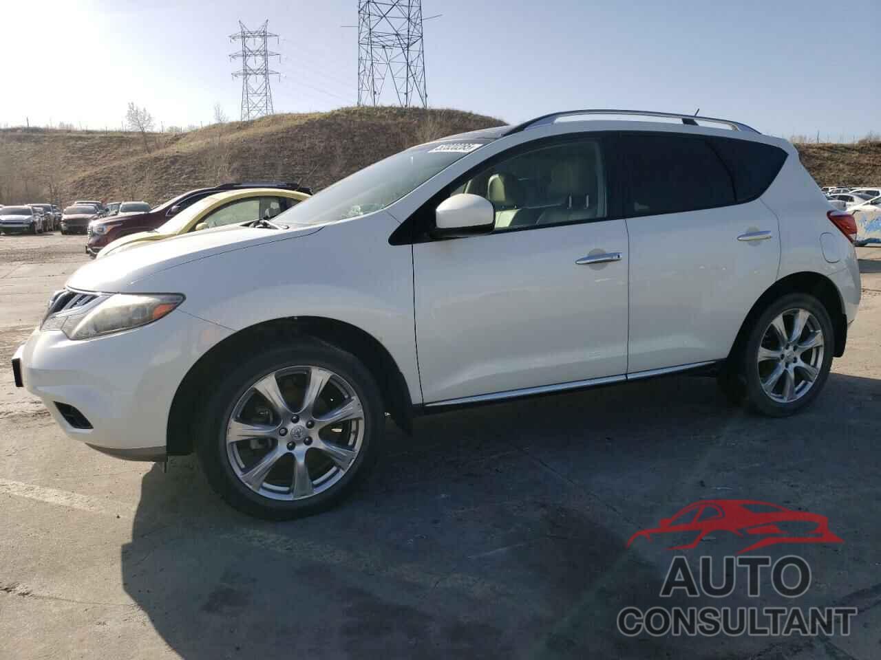 NISSAN MURANO 2012 - JN8AZ1MW8CW203786
