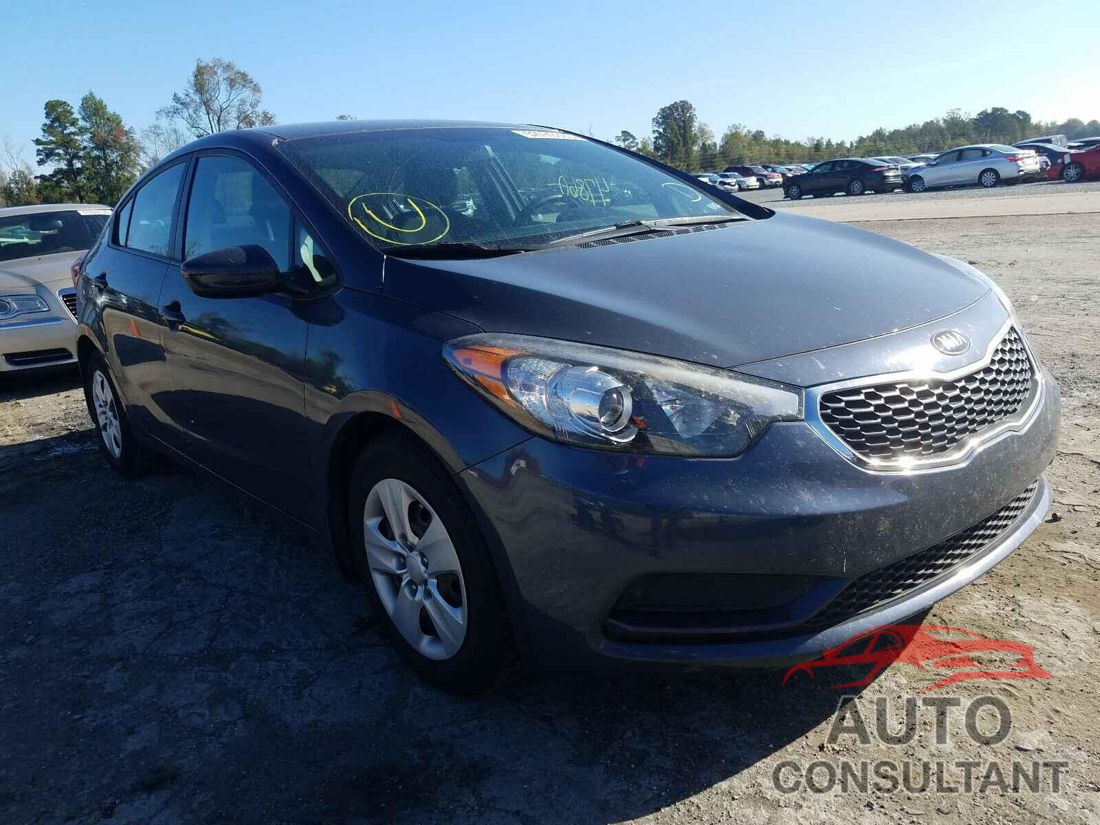 KIA FORTE 2016 - KNAFK4A67G5565922