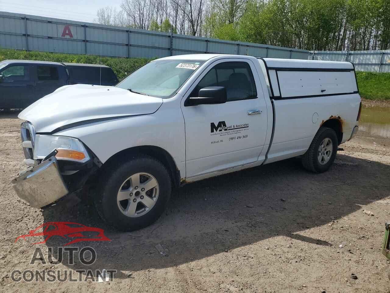 DODGE RAM 1500 2012 - 3C6JD6EP2CG115644