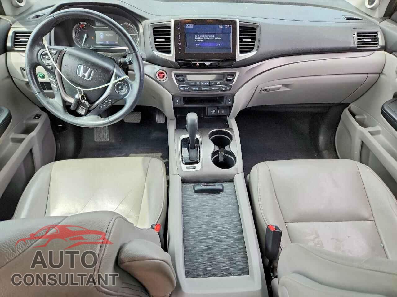 HONDA PILOT 2017 - 5FNYF5H57HB028034