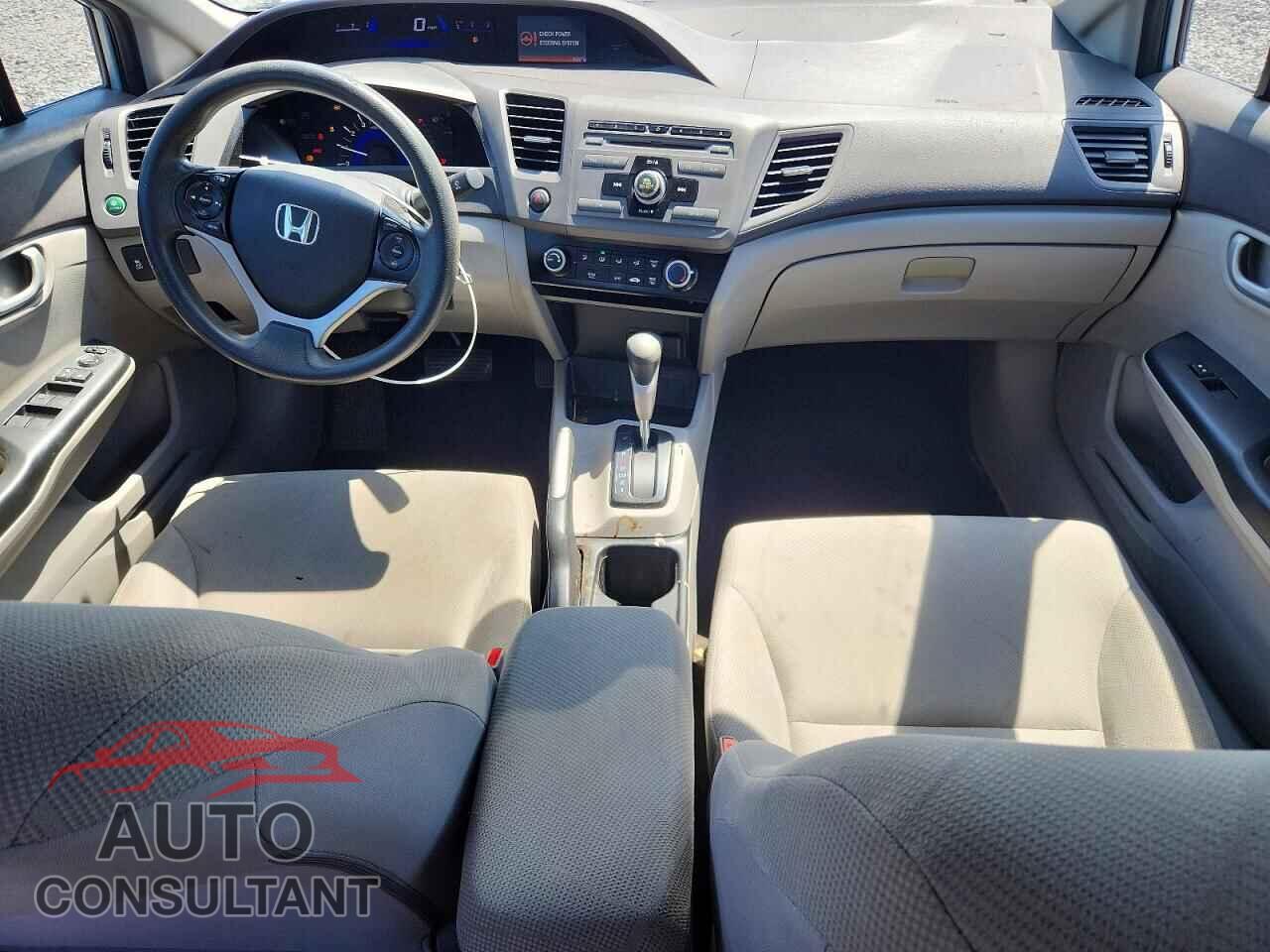 HONDA CIVIC 2012 - 19XFB2F52CE013203