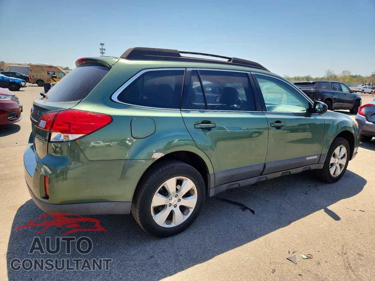 SUBARU OUTBACK 2011 - 4S4BRBCC4B3420213