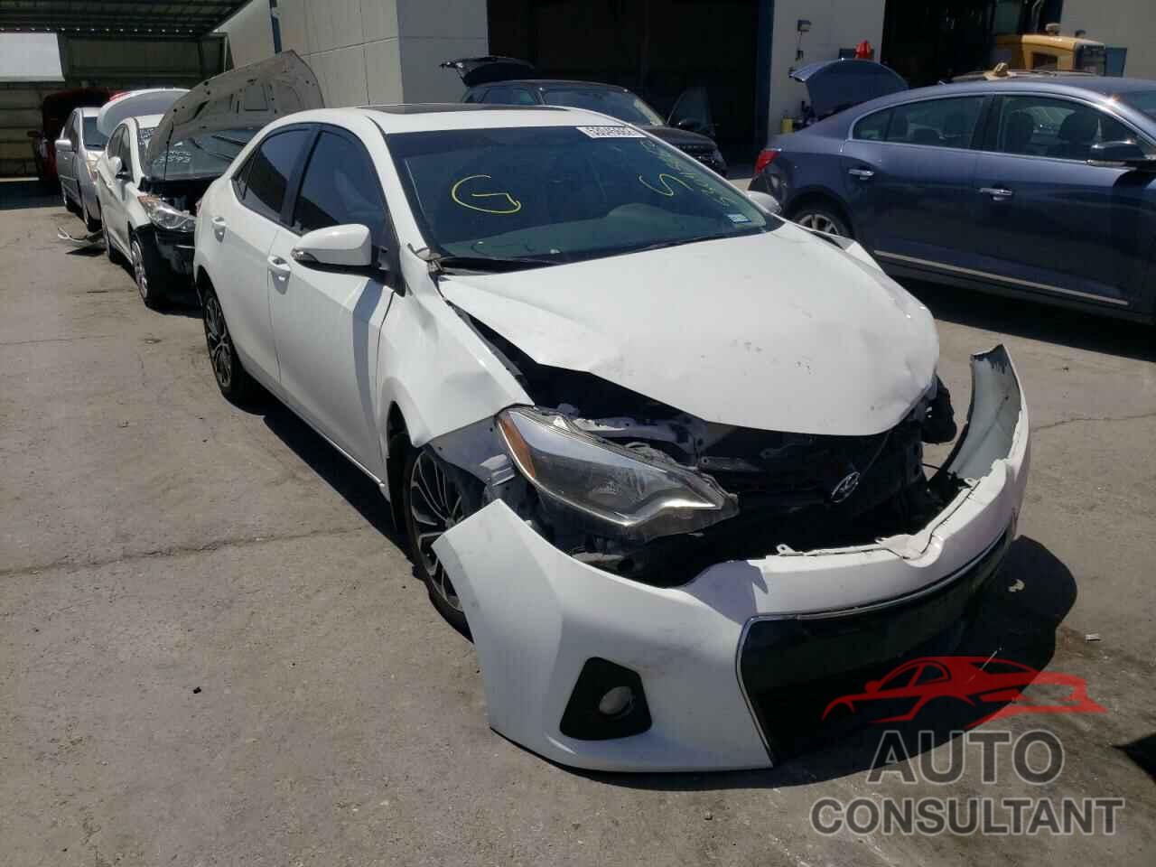 TOYOTA COROLLA 2016 - 5YFBURHE0GP404627