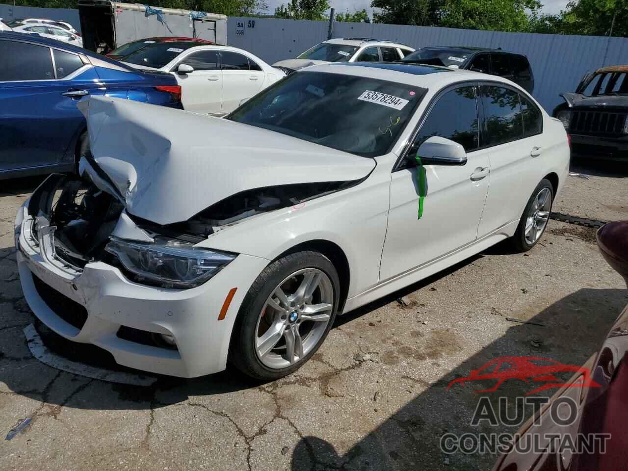 BMW 3 SERIES 2017 - WBA8B7C30HK858738