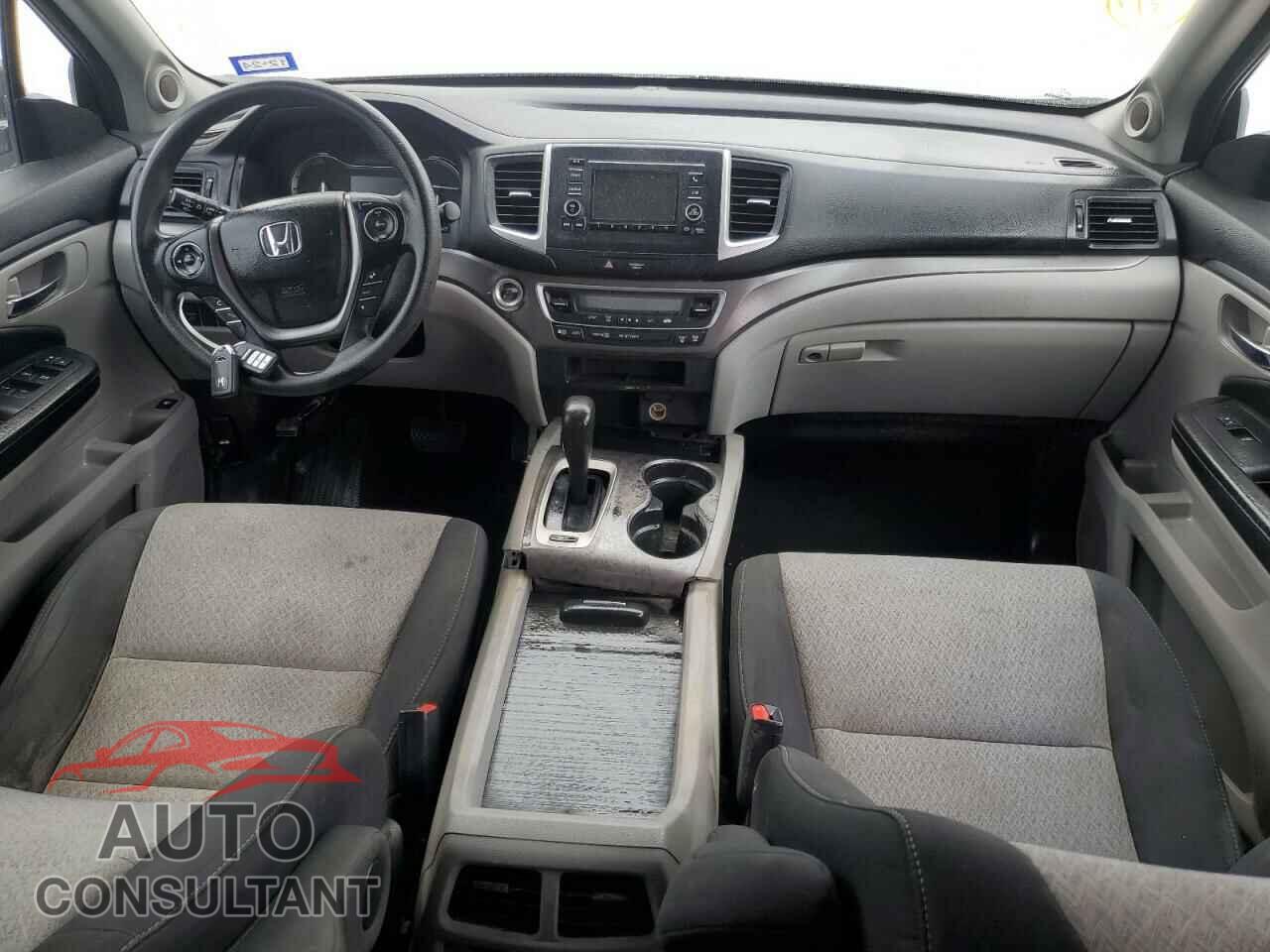 HONDA RIDGELINE 2017 - 5FPYK2F45HB004987