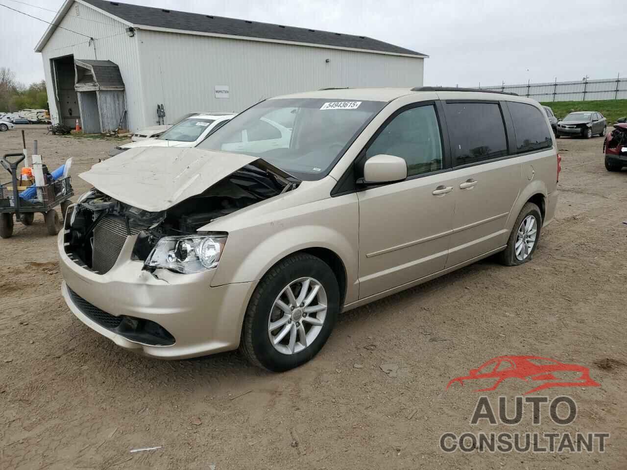 DODGE CARAVAN 2016 - 2C4RDGCGXGR312372