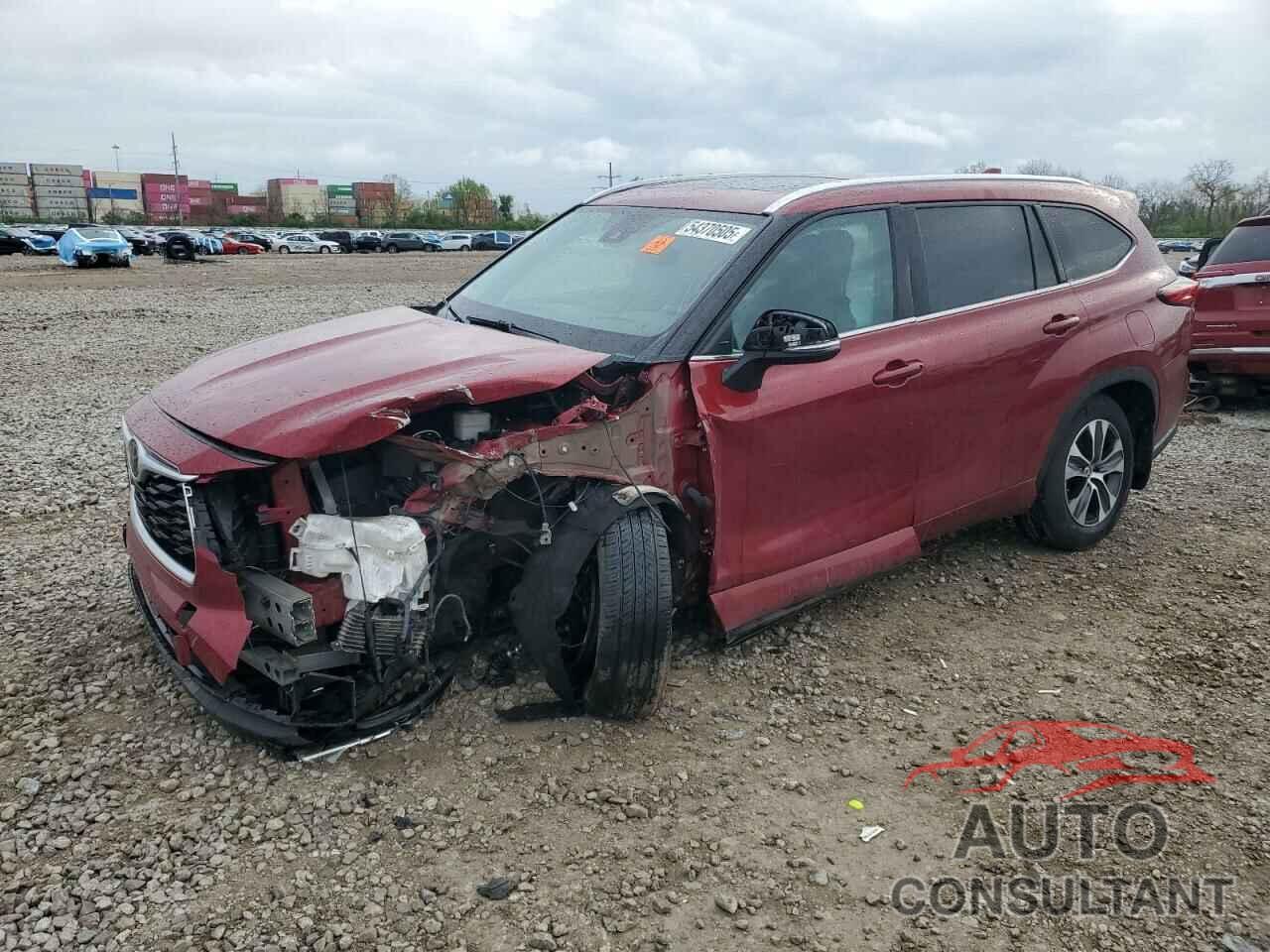 TOYOTA HIGHLANDER 2021 - 5TDGZRBH2MS529173
