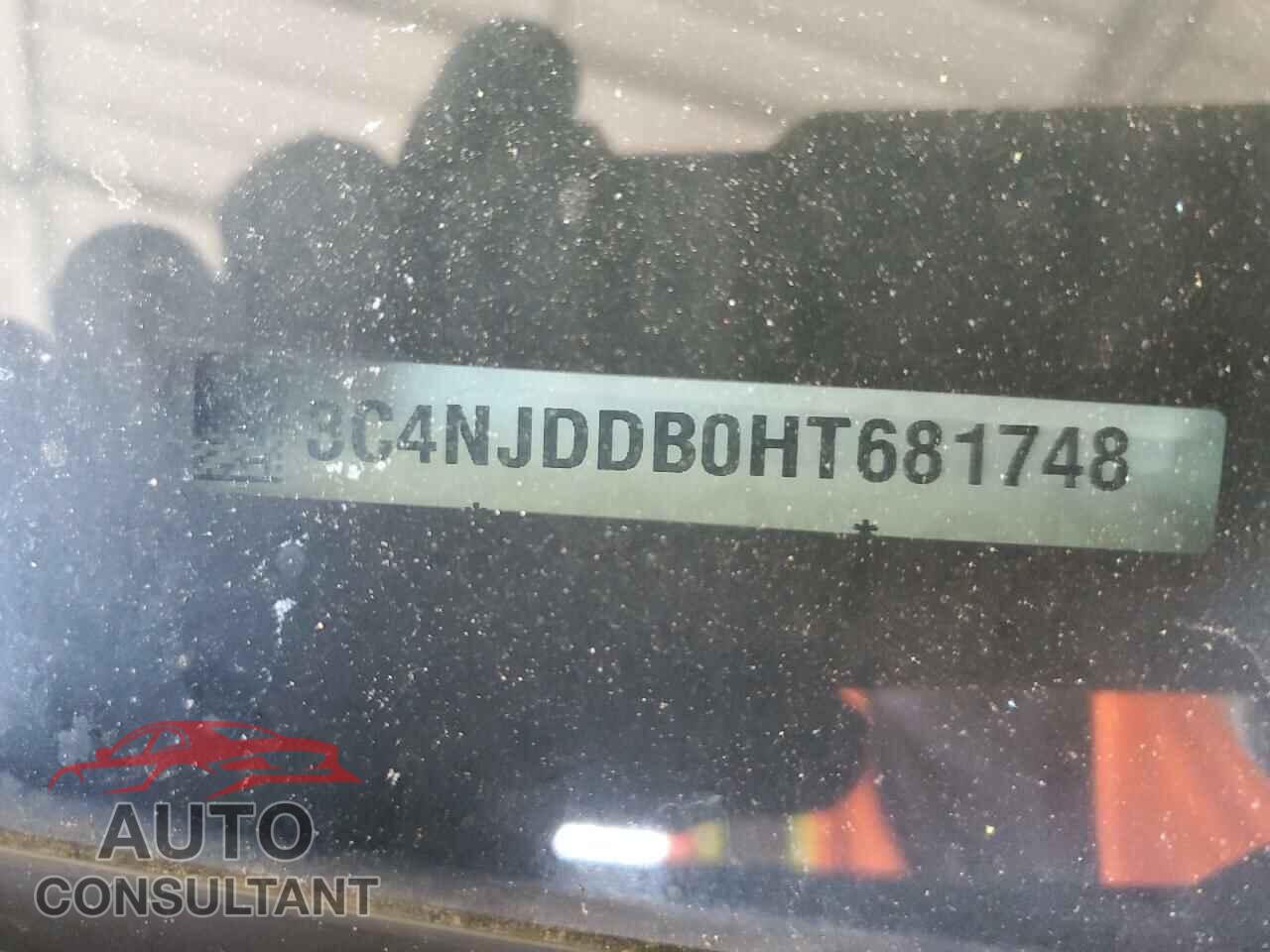 JEEP COMPASS 2017 - 3C4NJDDB0HT681748