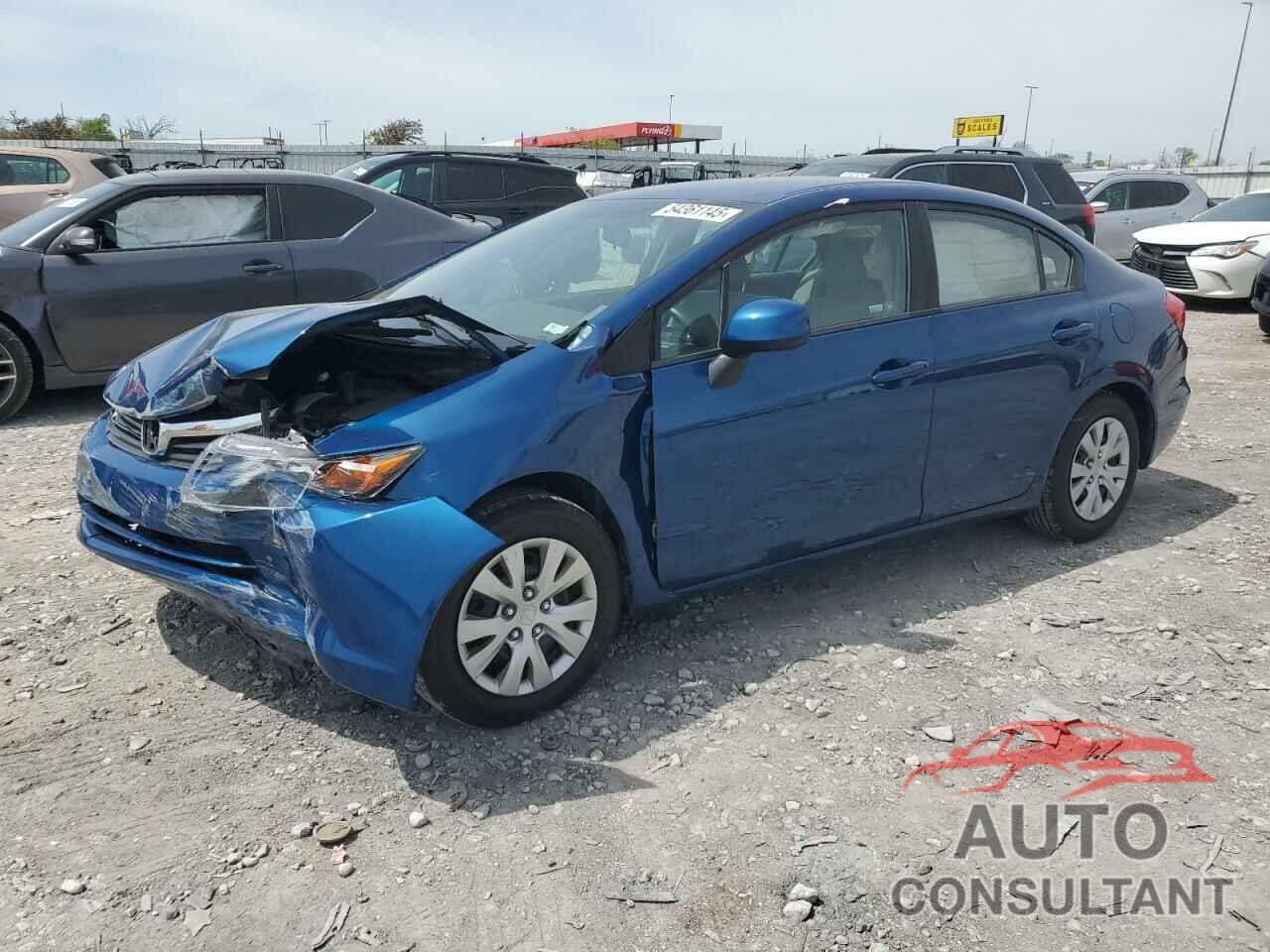 HONDA CIVIC 2012 - 19XFB2F56CE074974