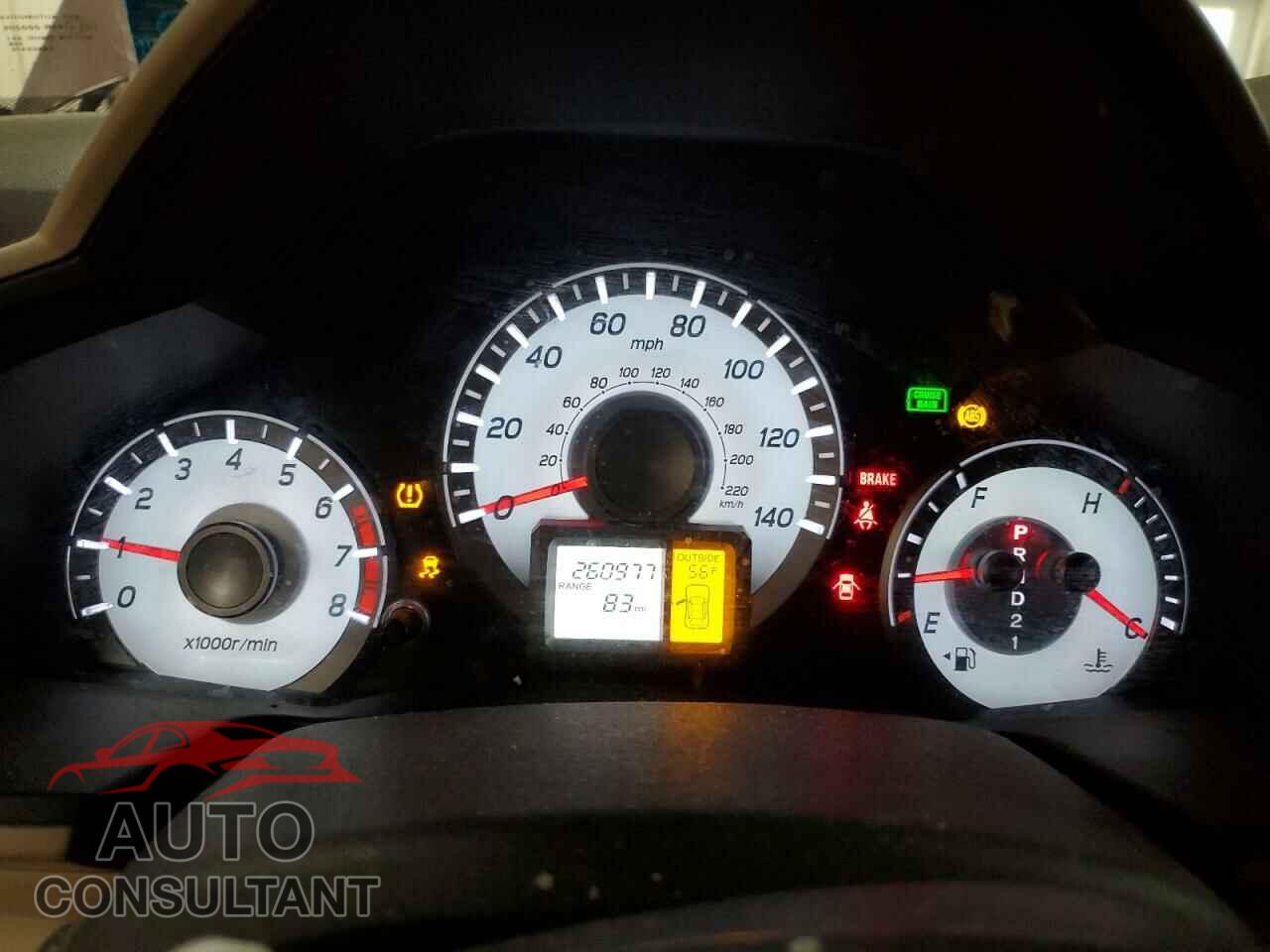 HONDA PILOT 2012 - 5FNYF4H67CB045802