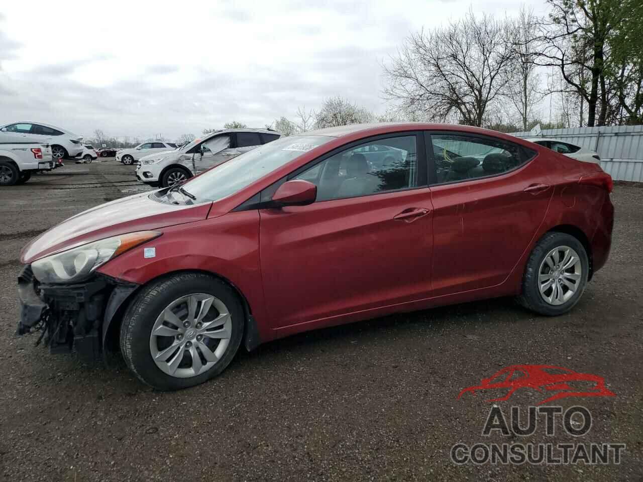 HYUNDAI ELANTRA 2013 - 5NPDH4AE2DH332316