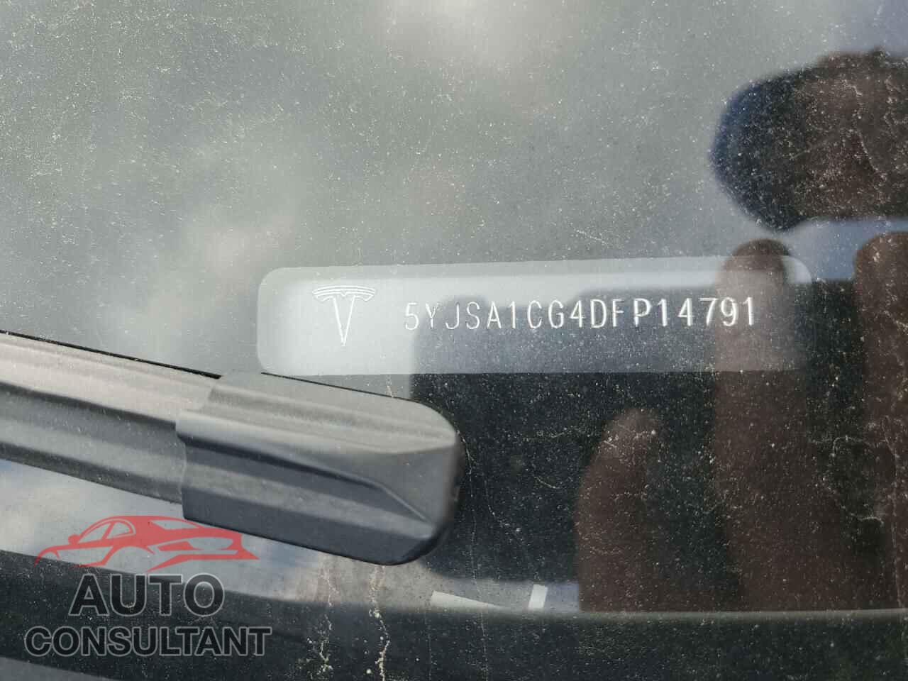 TESLA MODEL S 2013 - 5YJSA1CG4DFP14791