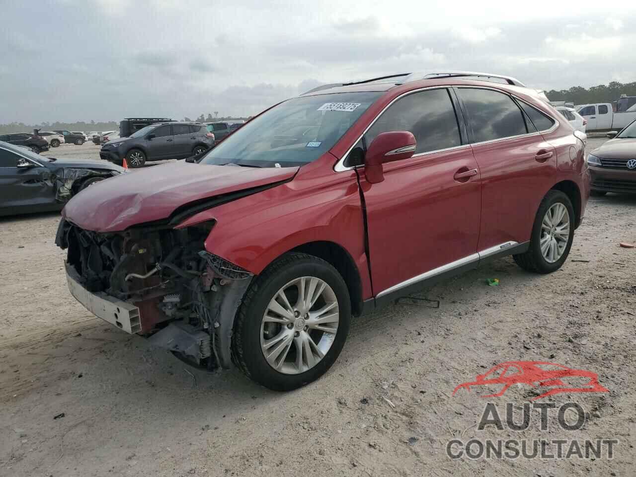 LEXUS RX450 2010 - JTJBC1BA8A2409720