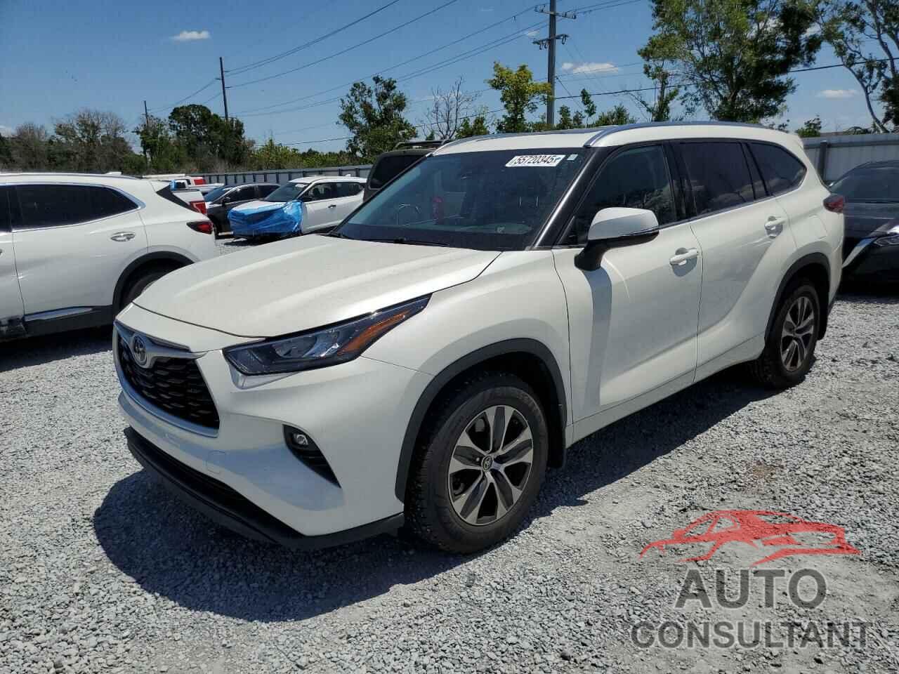 TOYOTA HIGHLANDER 2020 - 5TDGZRBH5LS519400