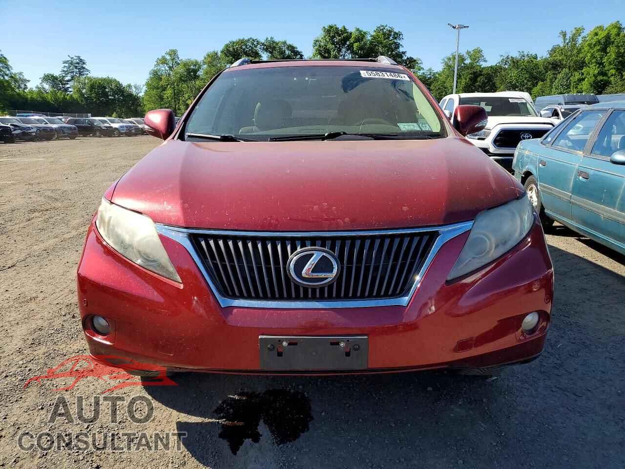 LEXUS RX350 2011 - 2T2ZK1BA5BC051852