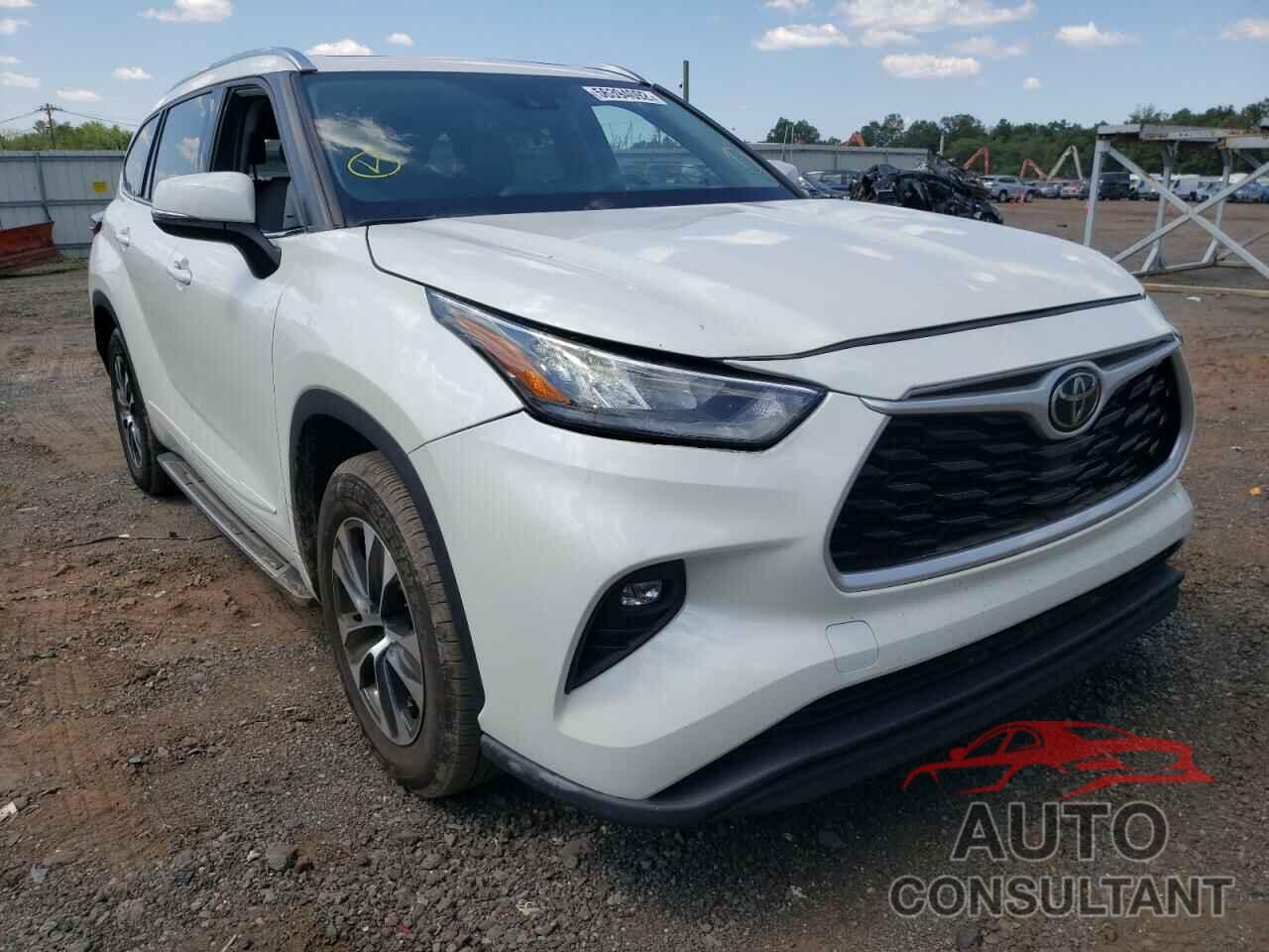 TOYOTA HIGHLANDER 2020 - 5TDGZRAH2LS501387
